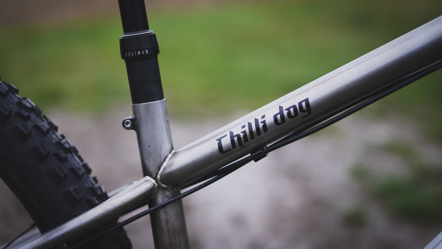 Chilli Dog (Steel/UK Made) - Enduro - Frame Only