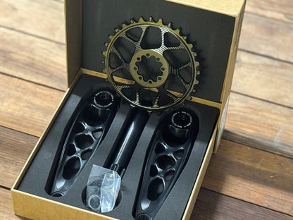 Lewis Cranks + Works Chainring Bundle