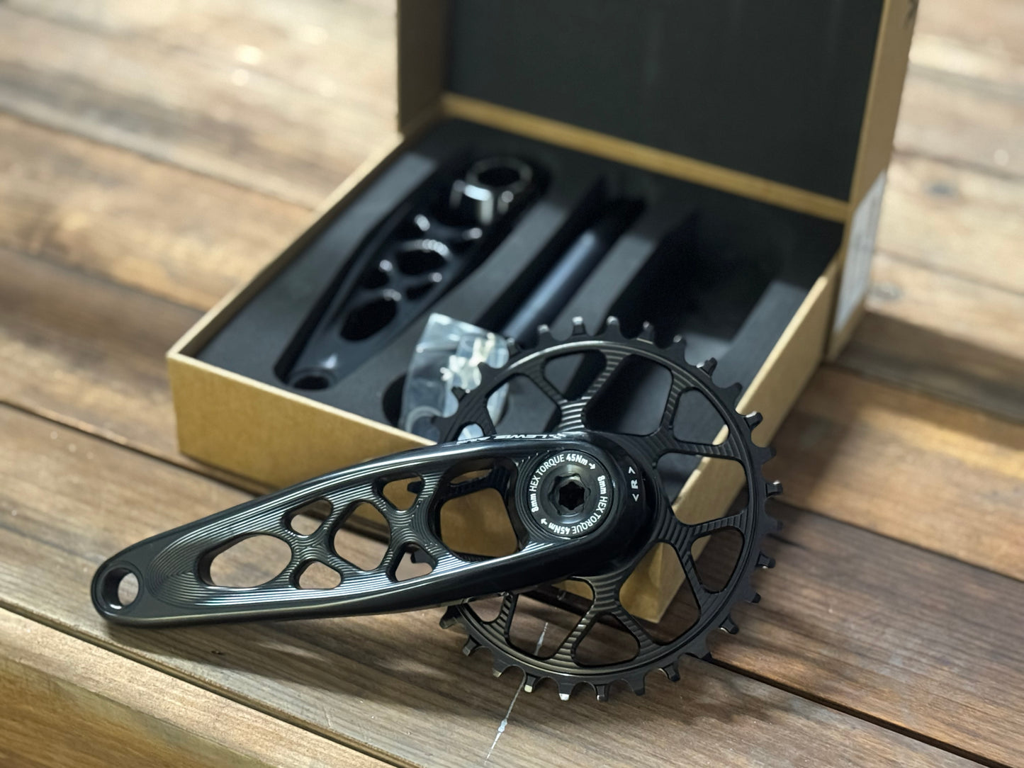 Lewis Cranks + Works Chainring Bundle